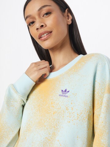 ADIDAS ORIGINALS Sweatshirt 'Allover Print' in Blauw