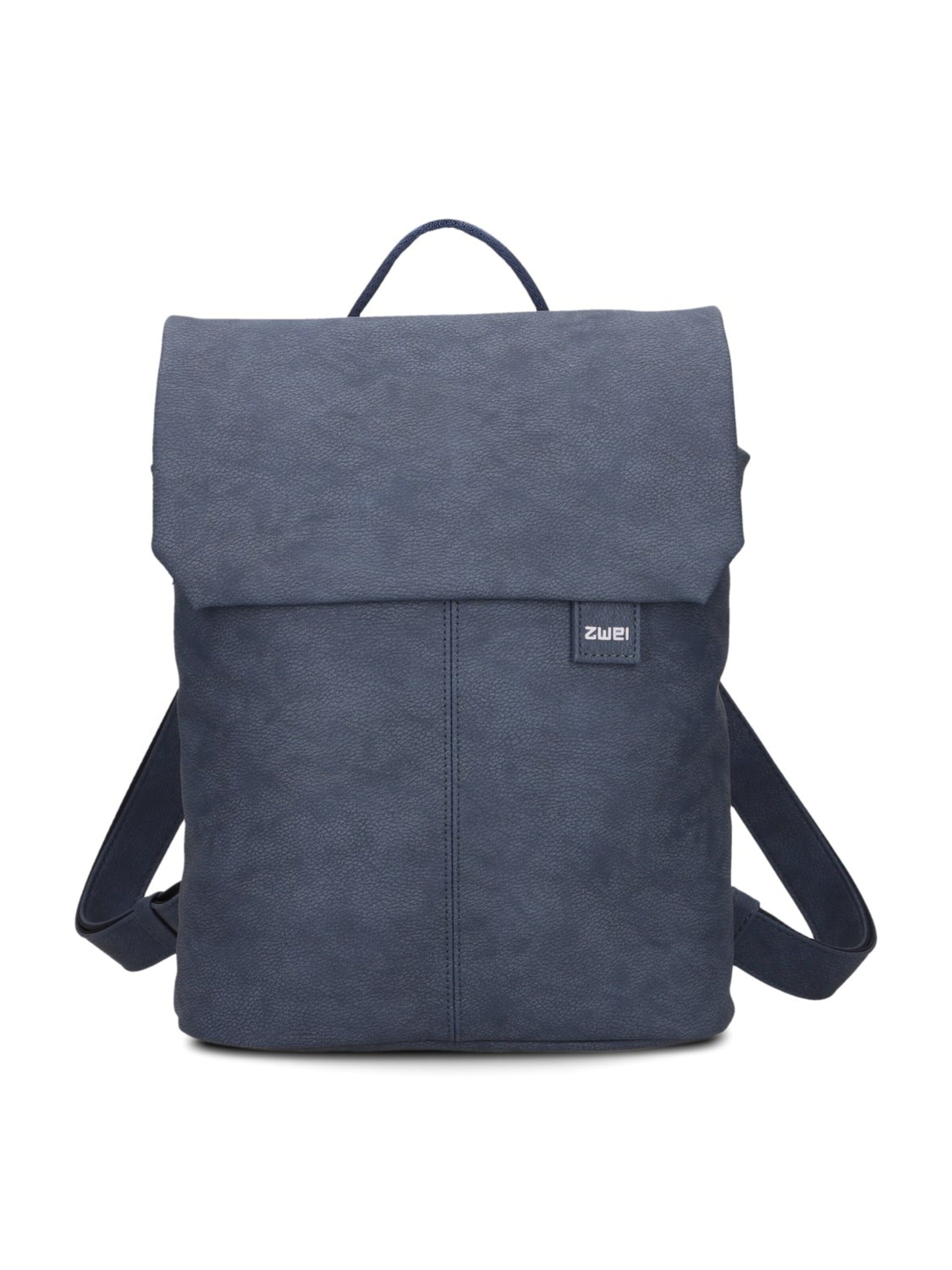 ZWEI Backpack 'MADEMOISELLE.M MR13' in Blue: front
