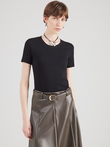 Samsøe Samsøe T-Shirt 'ALEXIS' in Schwarz: Vorderseite