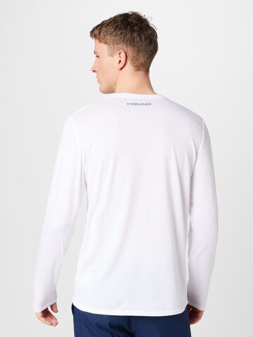 T-Shirt fonctionnel 'CLUB 22 CLIFF' HEAD en blanc