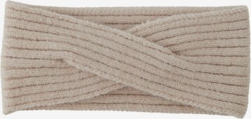 PIECES Headband 'Jeslin' in Beige: front