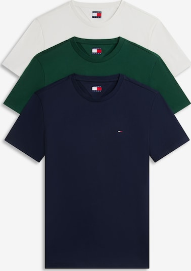 Tommy Jeans Majica veličine XS u mornarsko plava / zelena / bijela, Pregled proizvoda