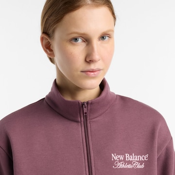 new balance Sweatshirt in Purple