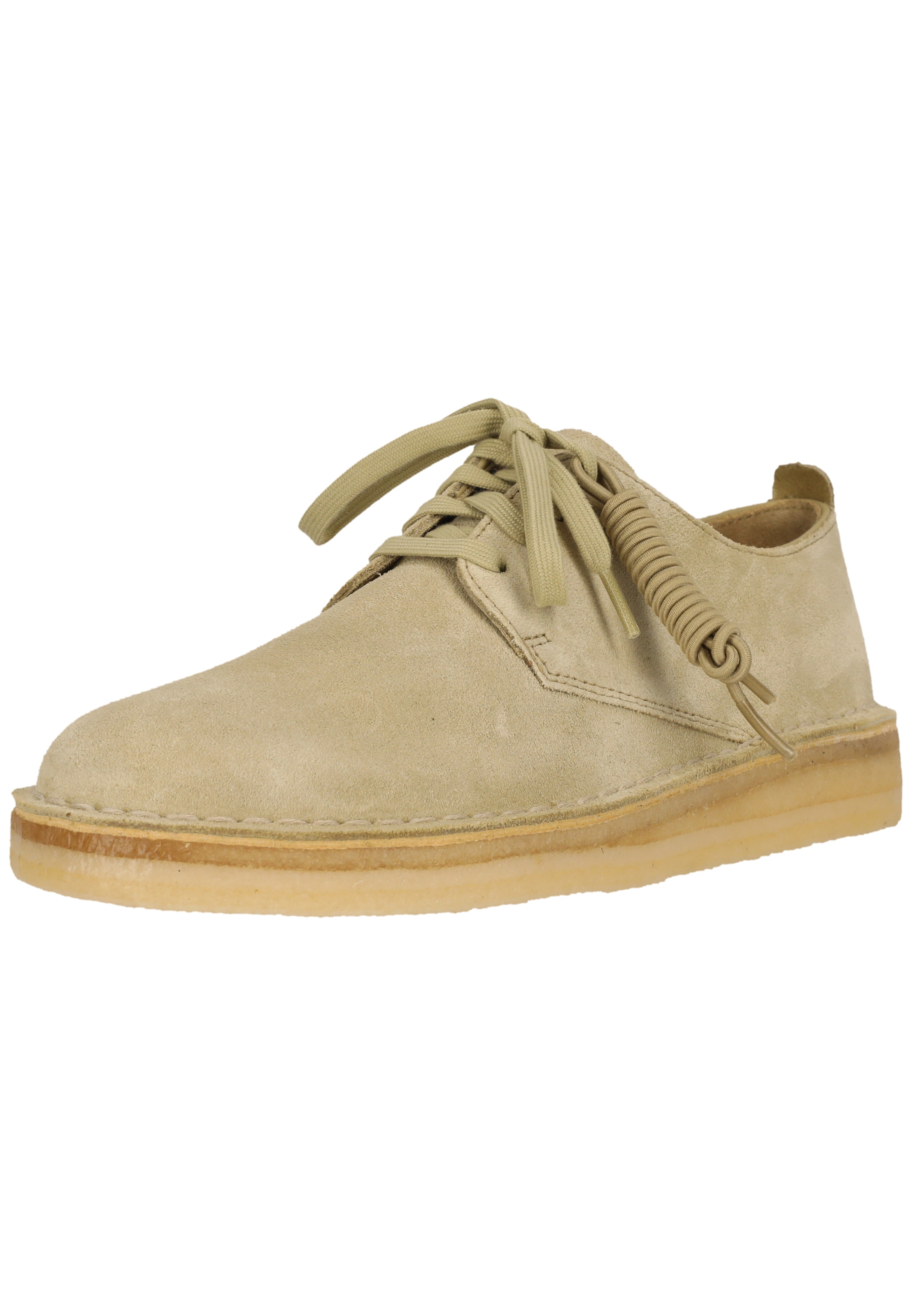 CLARKS Lace-up shoe 'Coal London' in Beige: front