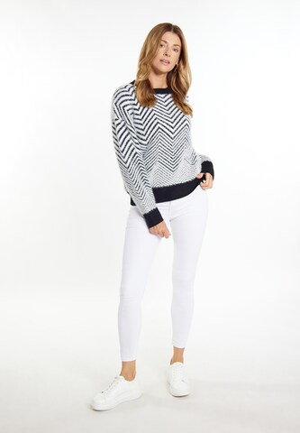 usha WHITE LABEL Sweater 'Iridia' in White