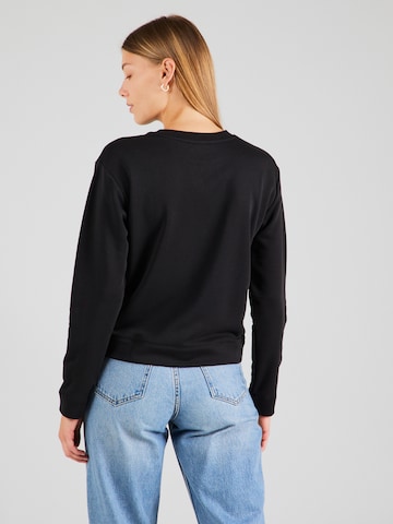 s.Oliver - Sweatshirt em preto