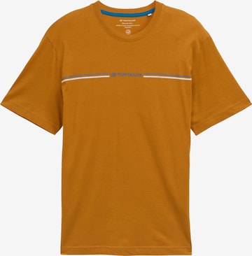 TOM TAILOR Shirt in Bruin: voorkant