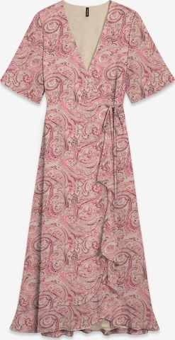 Robe 'VMCZille' Vero Moda Curve en beige : devant