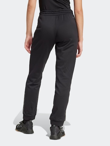 ADIDAS PERFORMANCE - Tapered Pantalón deportivo en negro