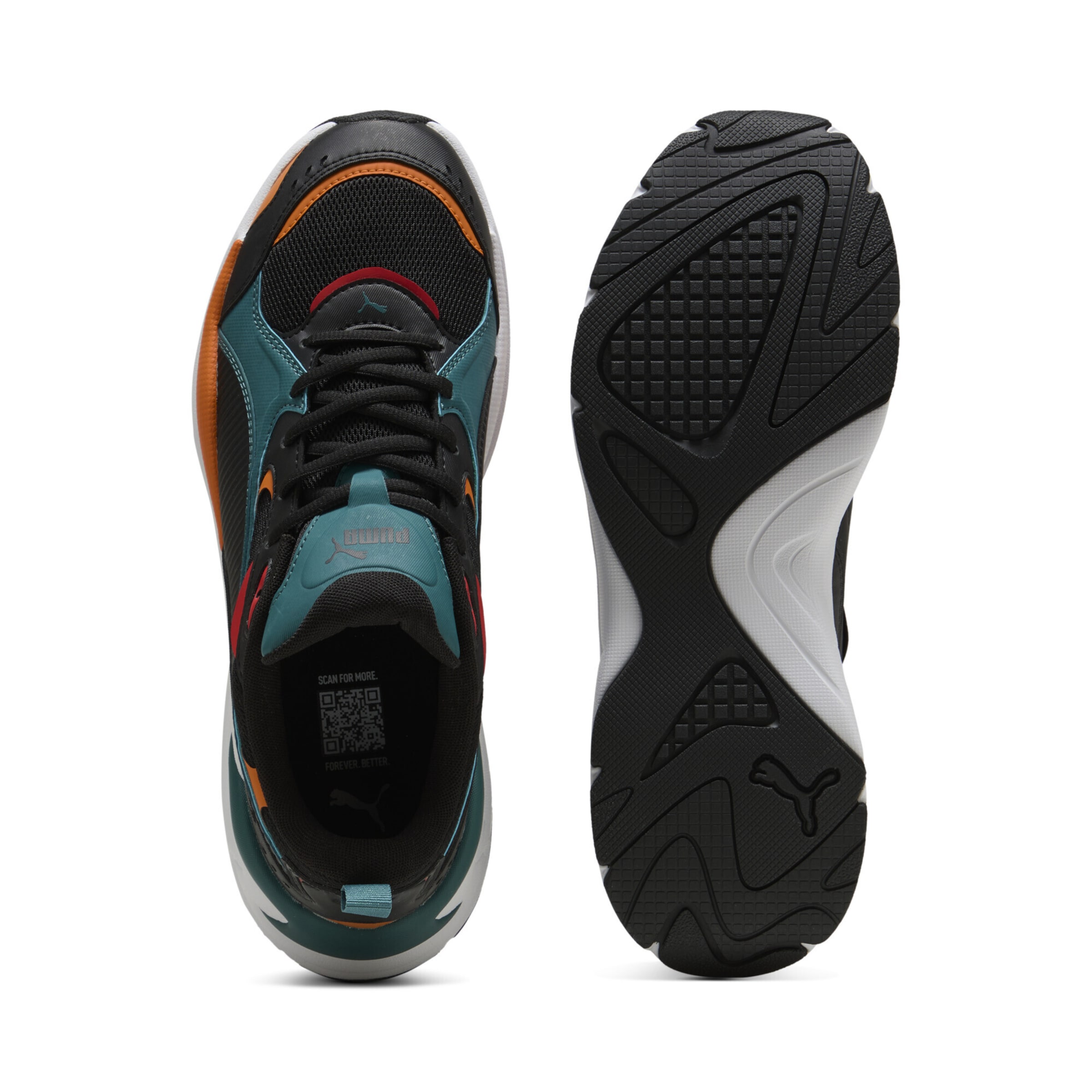 Baskets basses 'X-Ray 4' PUMA en noir