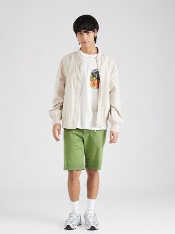 BLENDregular Chino hlače - zelena boja
