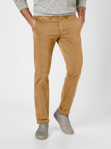 REDPOINT Slimfit Chinohose in Beige: predná strana