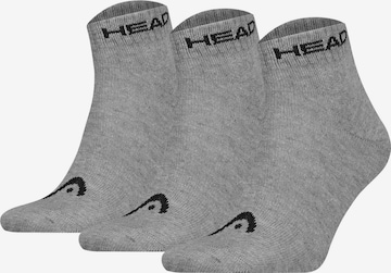 Chaussettes HEAD en gris : devant