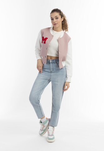MYMO Prehodna jakna | roza barva