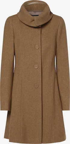 Franco Callegari Between-Seasons Coat in Brown: front