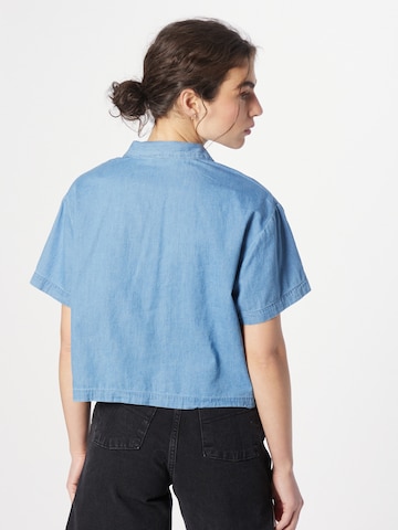 Urban Classics Bluse in Blau