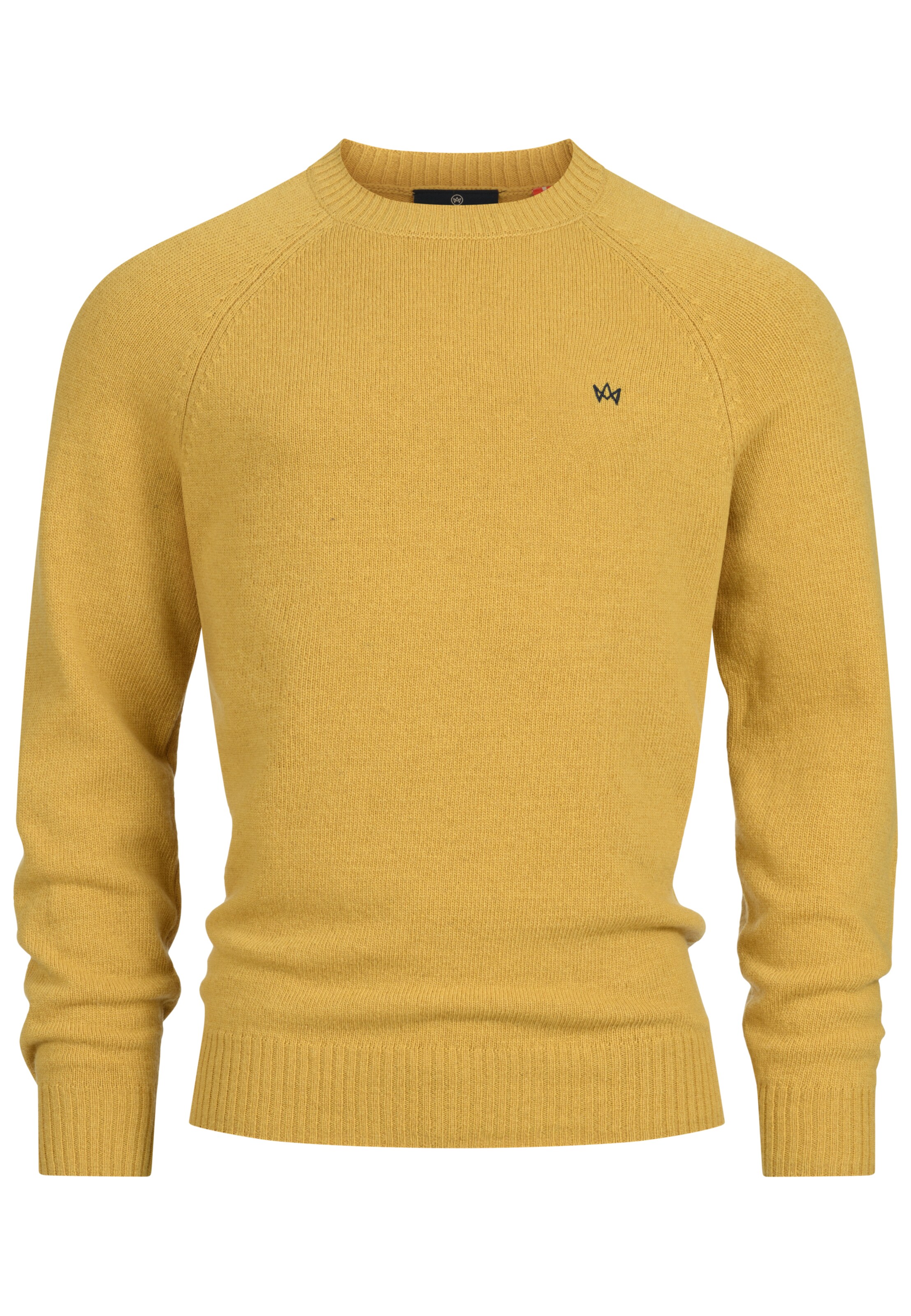Kronstadt Sweater 'Larson' in Yellow: front