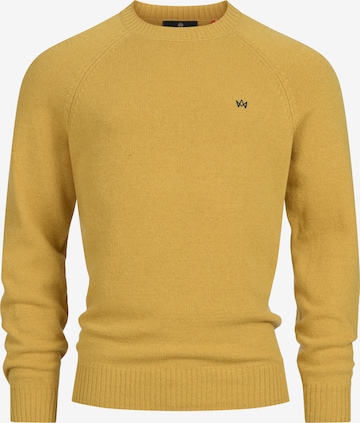 Pull-over 'Larson' Kronstadt en jaune : devant