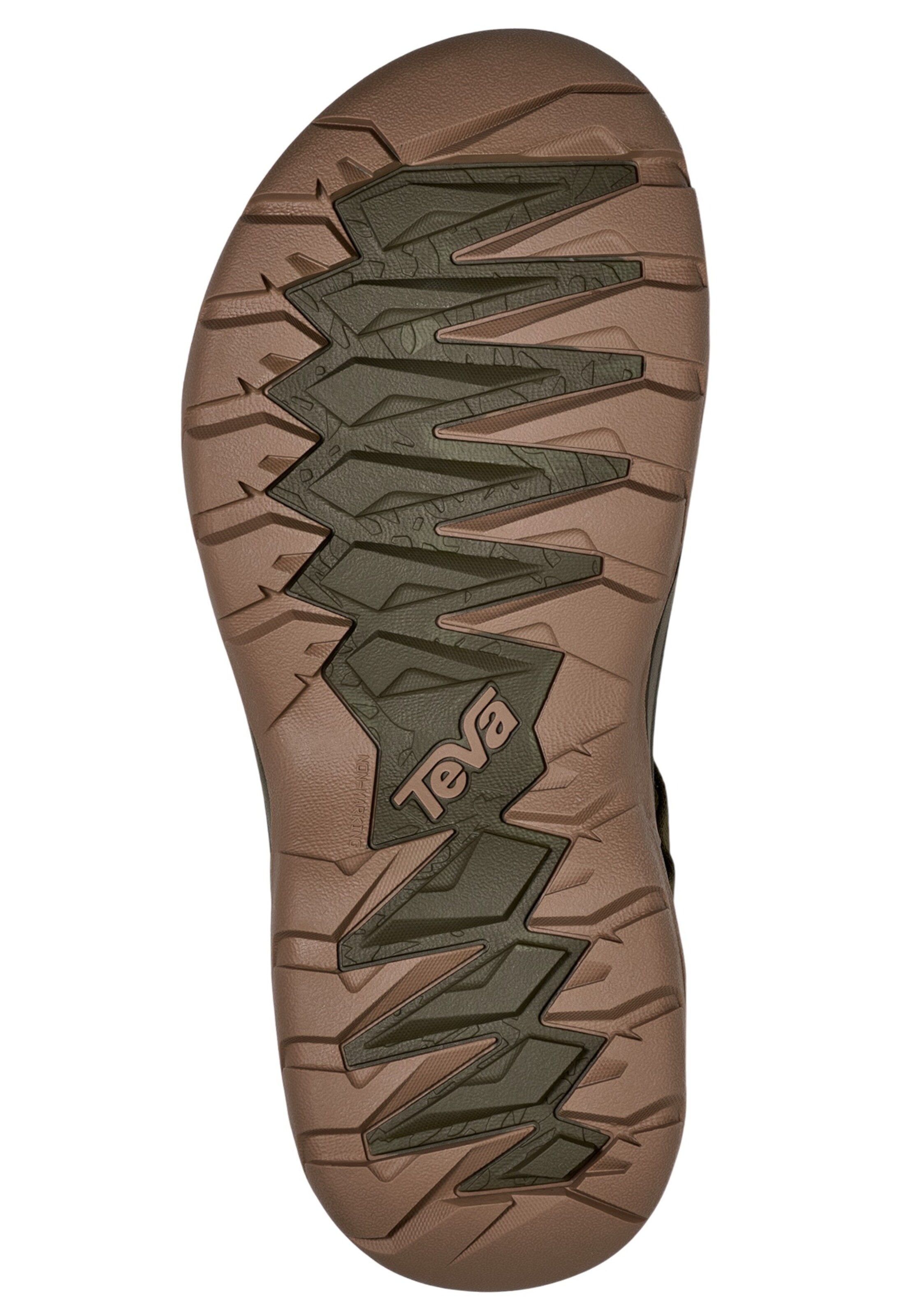 TEVA Sandalen in Bruin