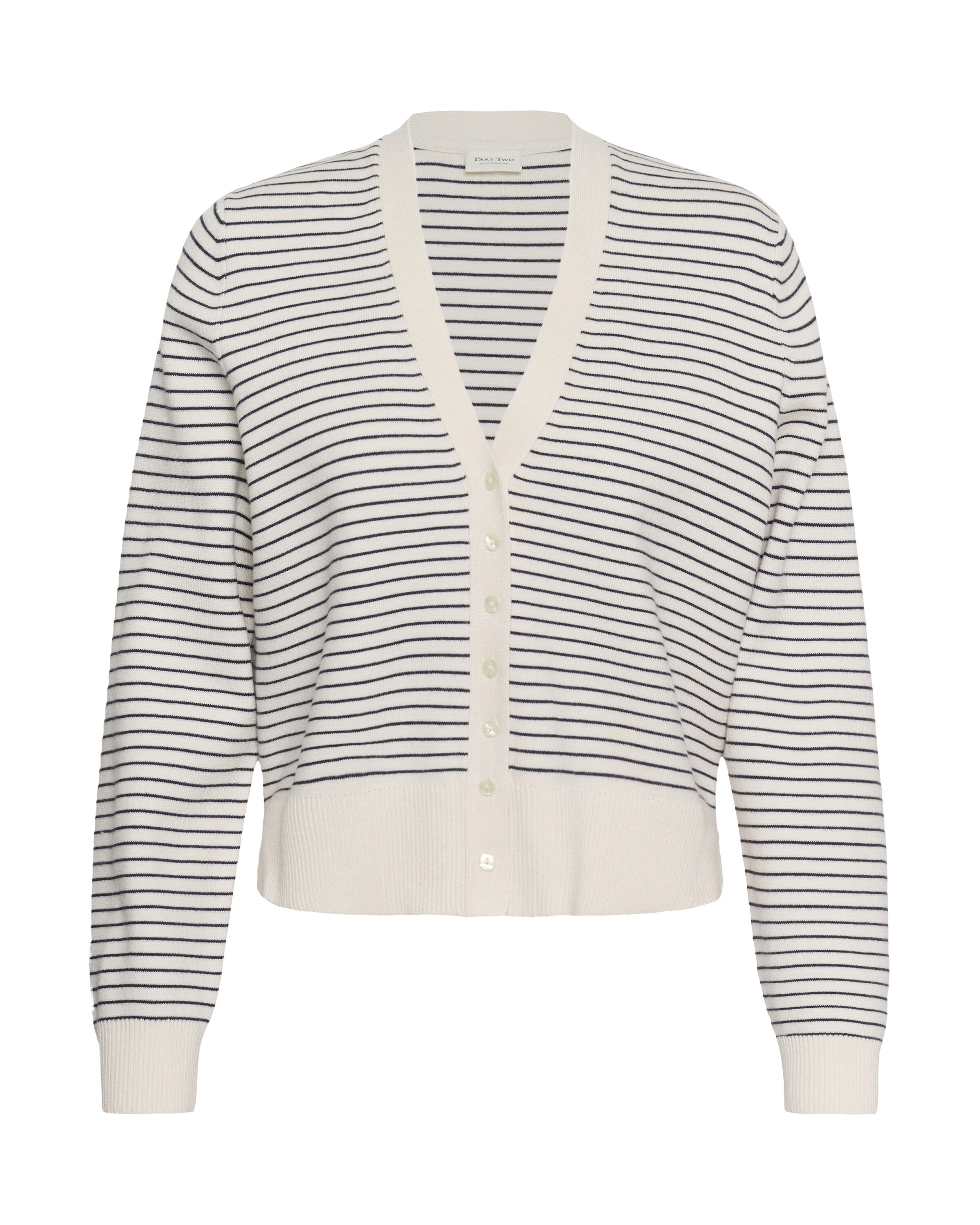 Part Two Gebreid vest 'PWAnessa' in Beige: voorkant