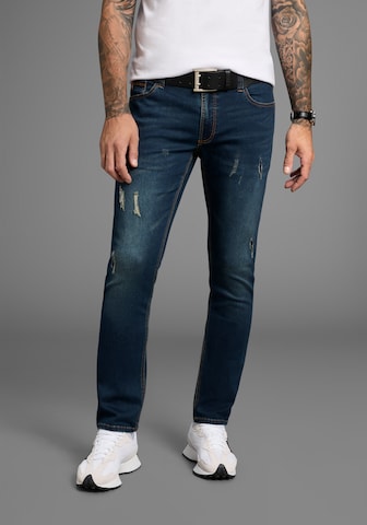 Bruno Banani Slim fit Jeans in Blue: front
