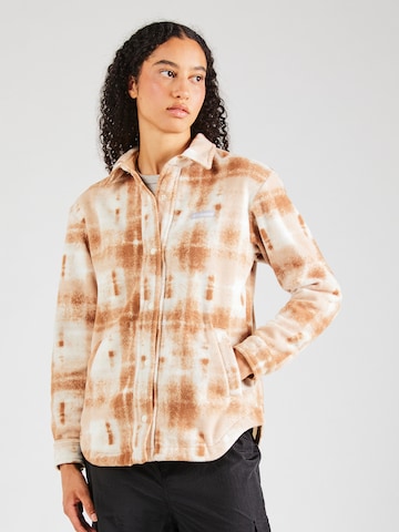 COLUMBIA - Chaqueta polar funcional 'Benton' en marrón: frente