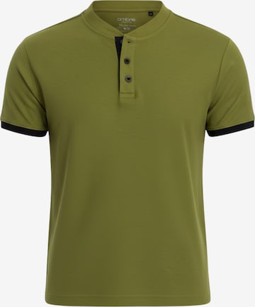 Ombre Shirt in Groen: voorkant