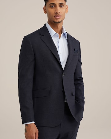 van Gils - Ajuste estrecho Chaqueta saco en azul