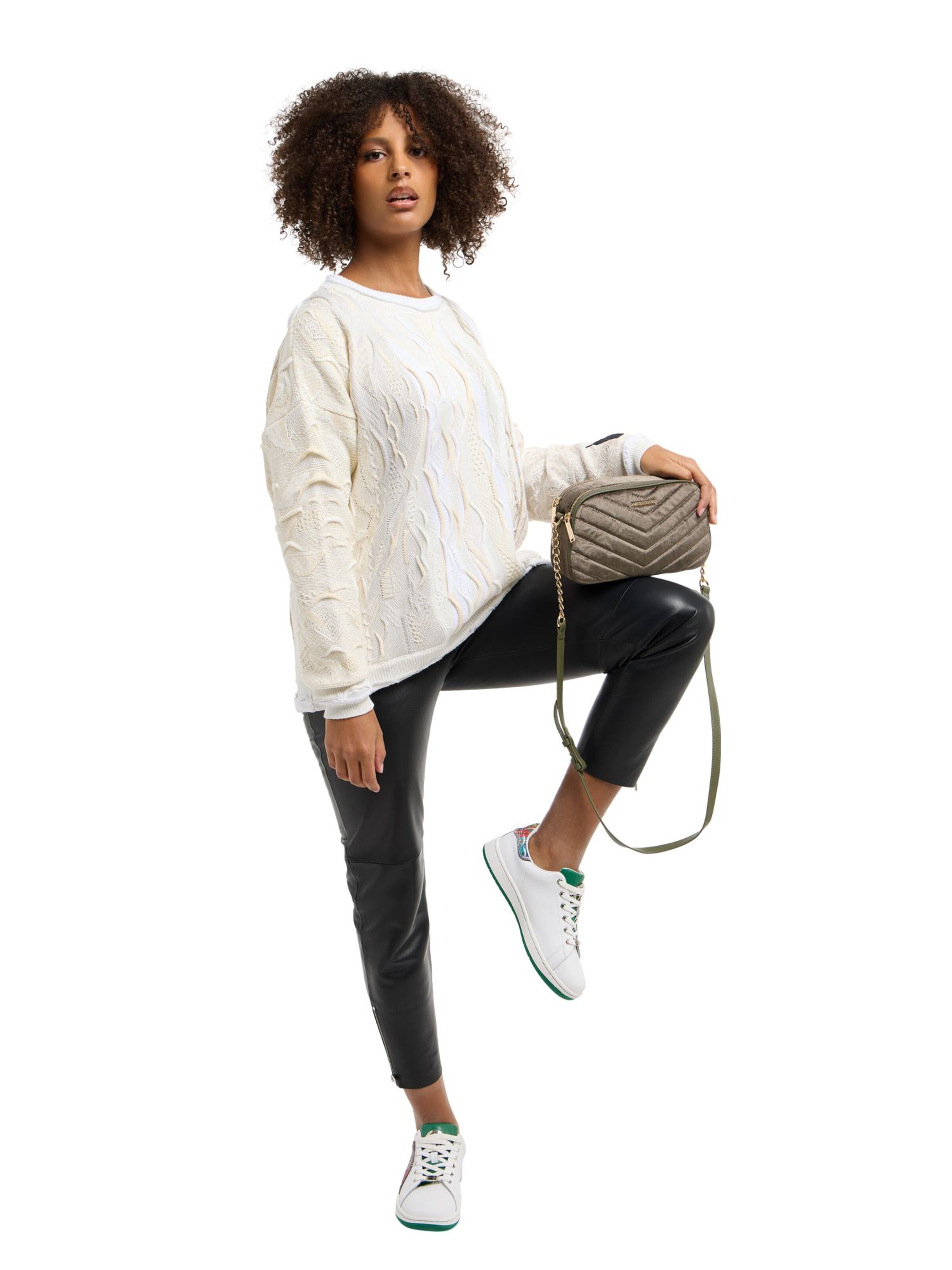 Sac à bandoulière Carlo Colucci en gris