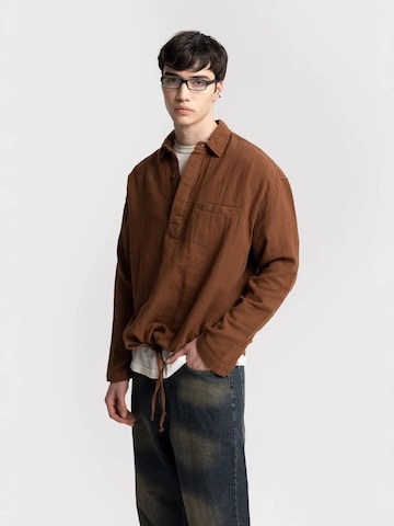 Giesto Shirt 'Hemden'‌‌ in Braun