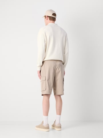 Calvin Klein Jeans Regularen Kargo hlače | rjava barva