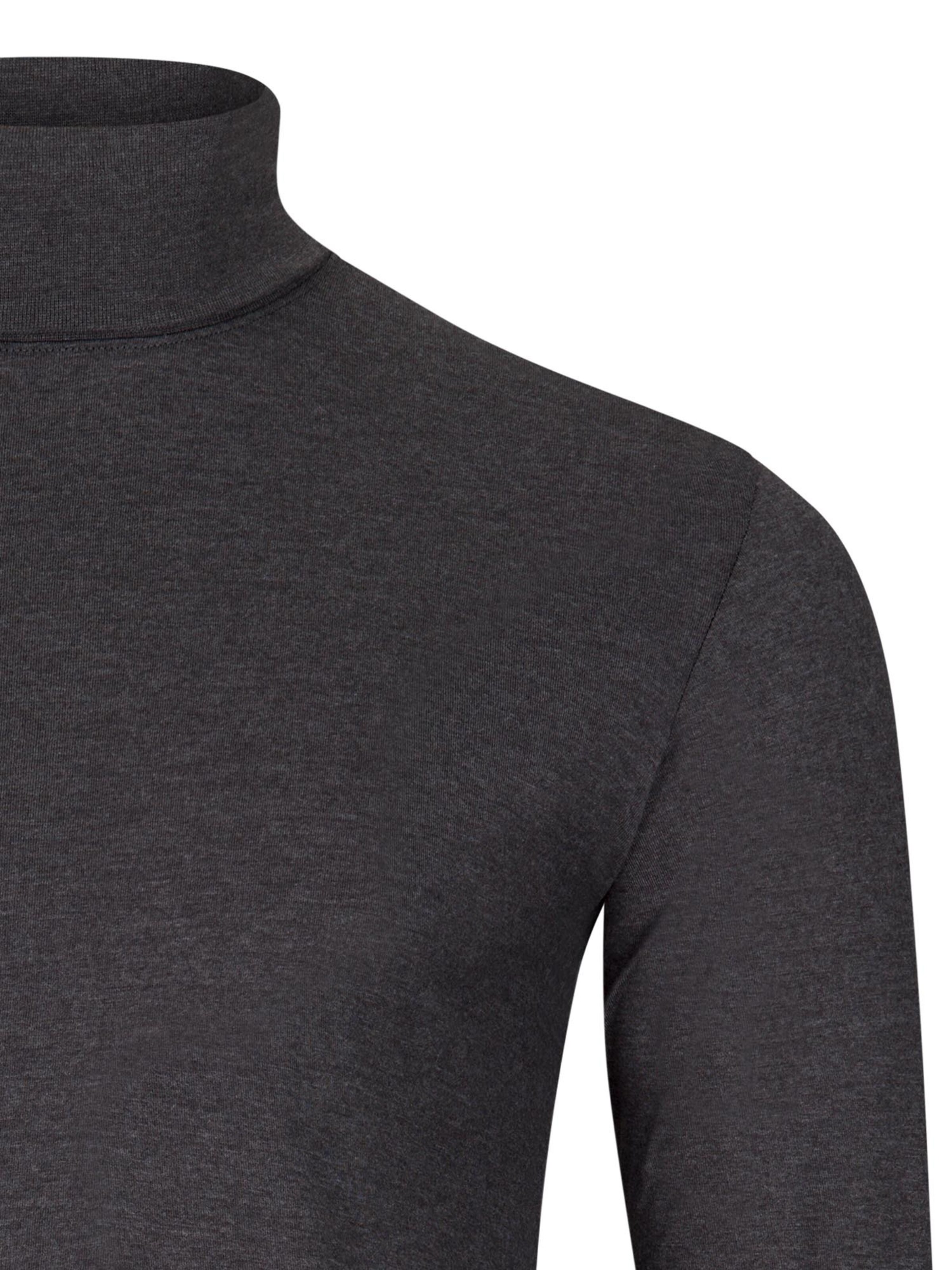 Ragman Shirt 'Basic' in Silver