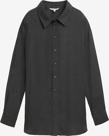 Chemisier TOM TAILOR DENIM en gris : devant