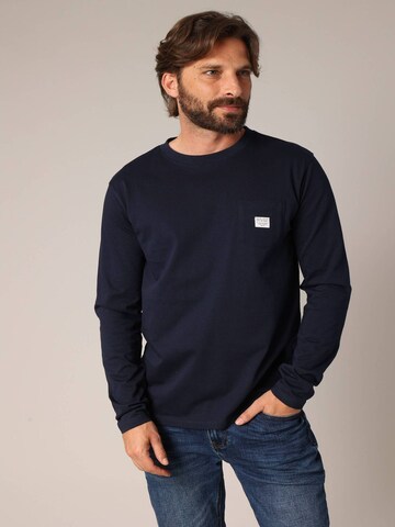 T-Shirt 'Bump' Deeluxe en bleu : devant