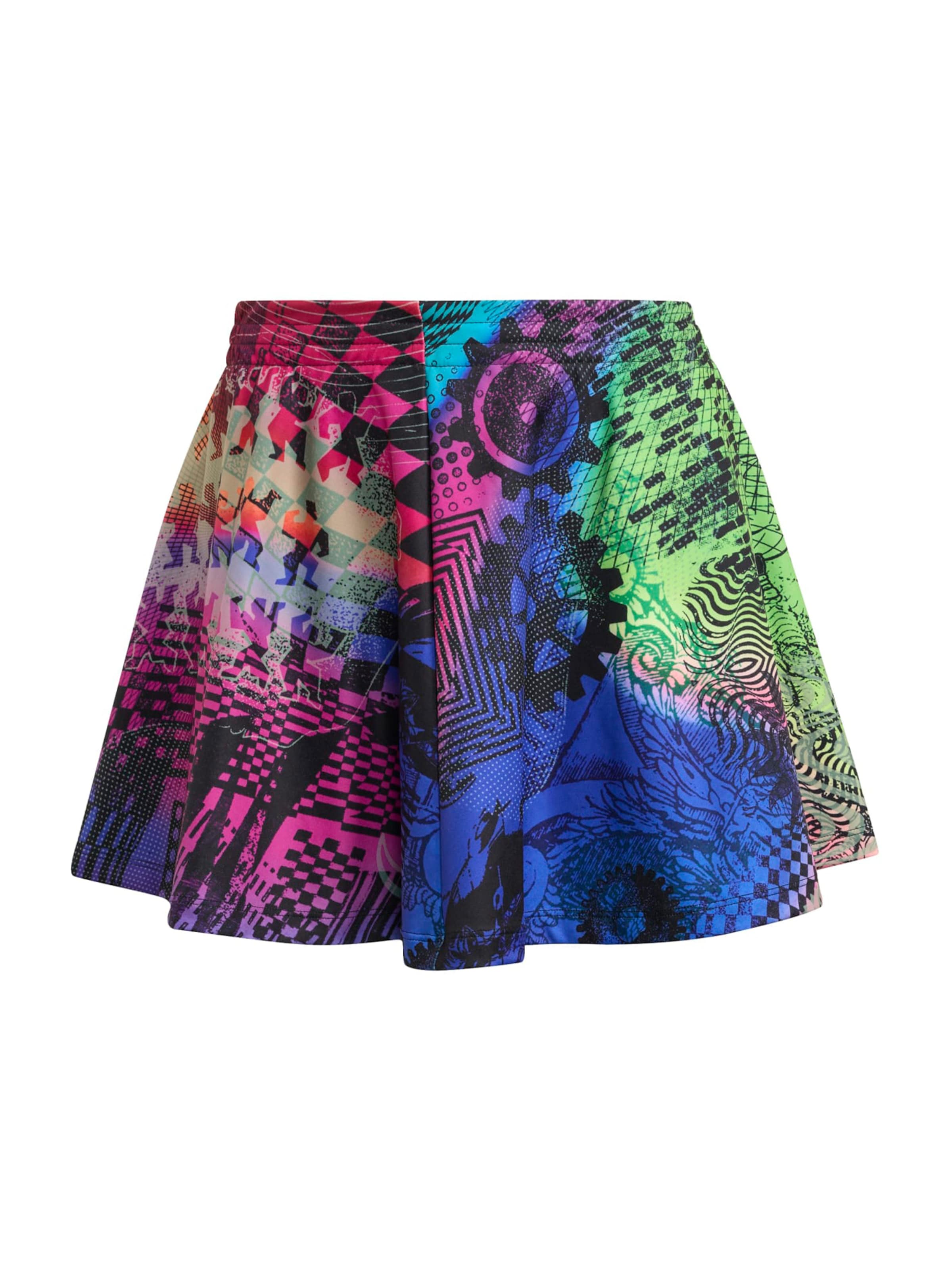 ADIDAS PERFORMANCE - Falda deportiva 'x Jeremy Scott' en Mezcla de colores: frente