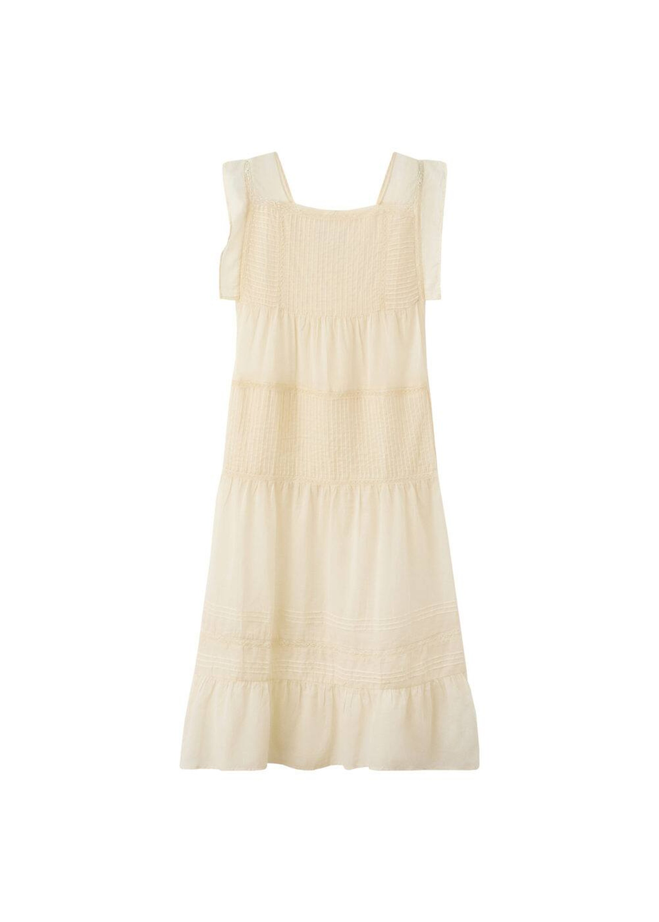 MANGO Nightgown in Beige: front