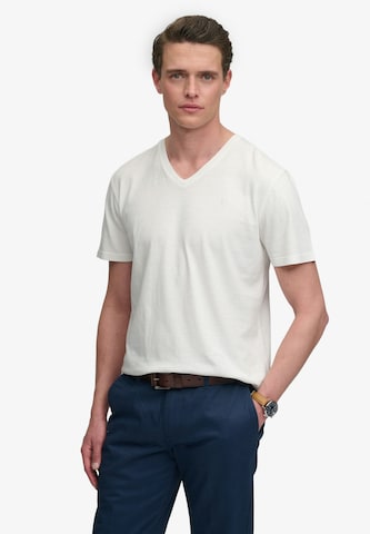 Superdry & Co - Camisa 'Classic' em branco: frente