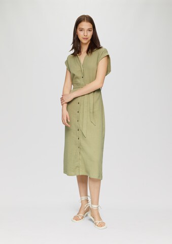 Robe QS en vert : devant