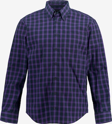 JP1880 Regular fit Button Up Shirt in Purple: front