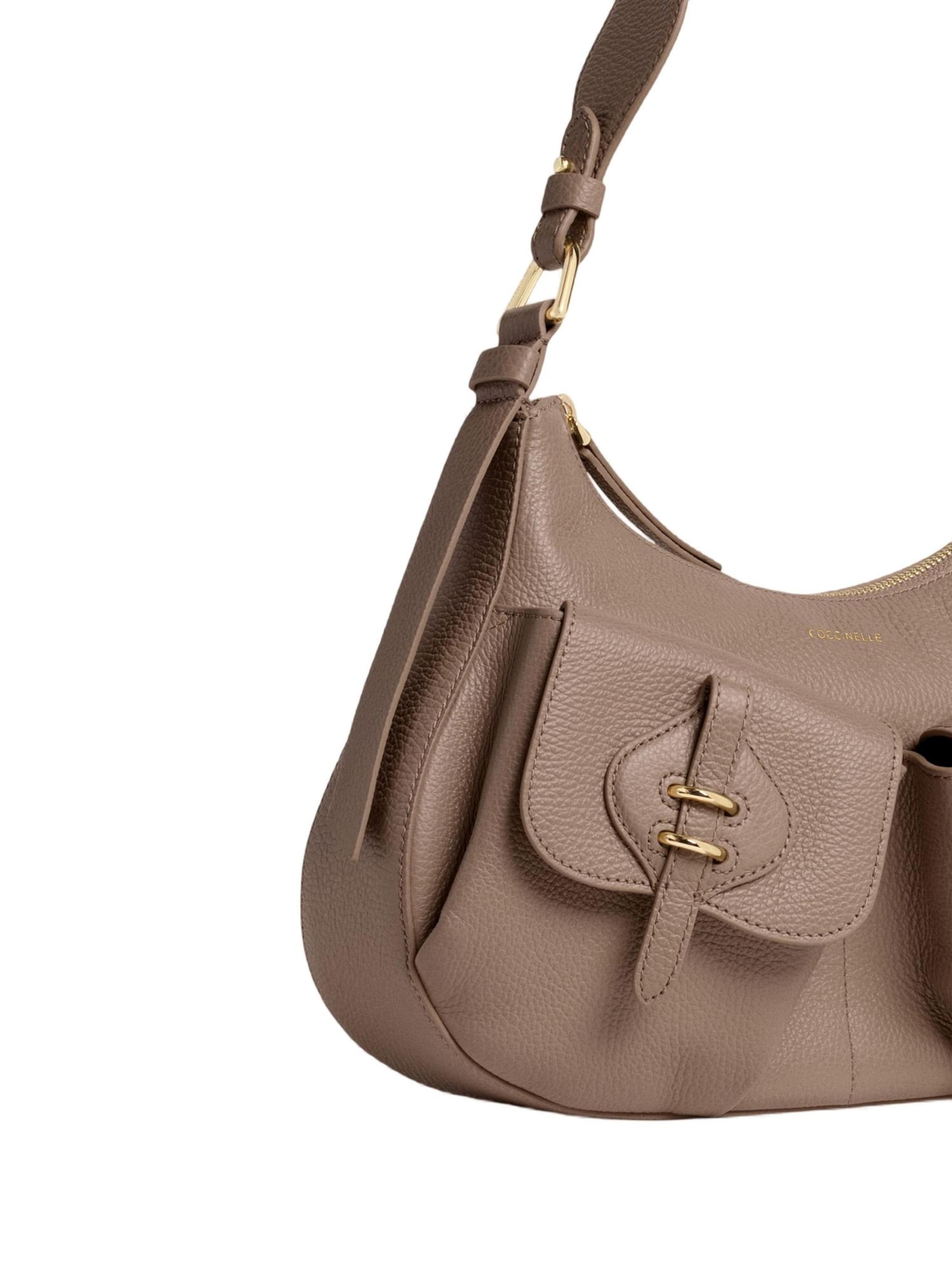 Coccinelle - Bolso de hombro 'Mavery Pocket 2' en gris