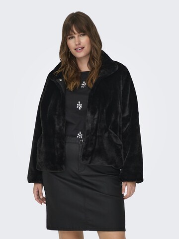 ONLY Carmakoma Between-Season Jacket in Black: front