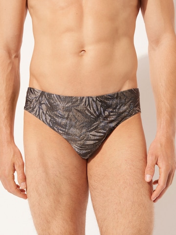 CALZEDONIA Swim Trunks in Bronze