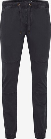 INDICODE JEANS Loose fit Chino Pants 'BRONTUS' in Black: front