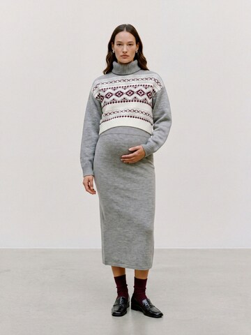 Pull-over 'MLSiggi' MAMALICIOUS en gris