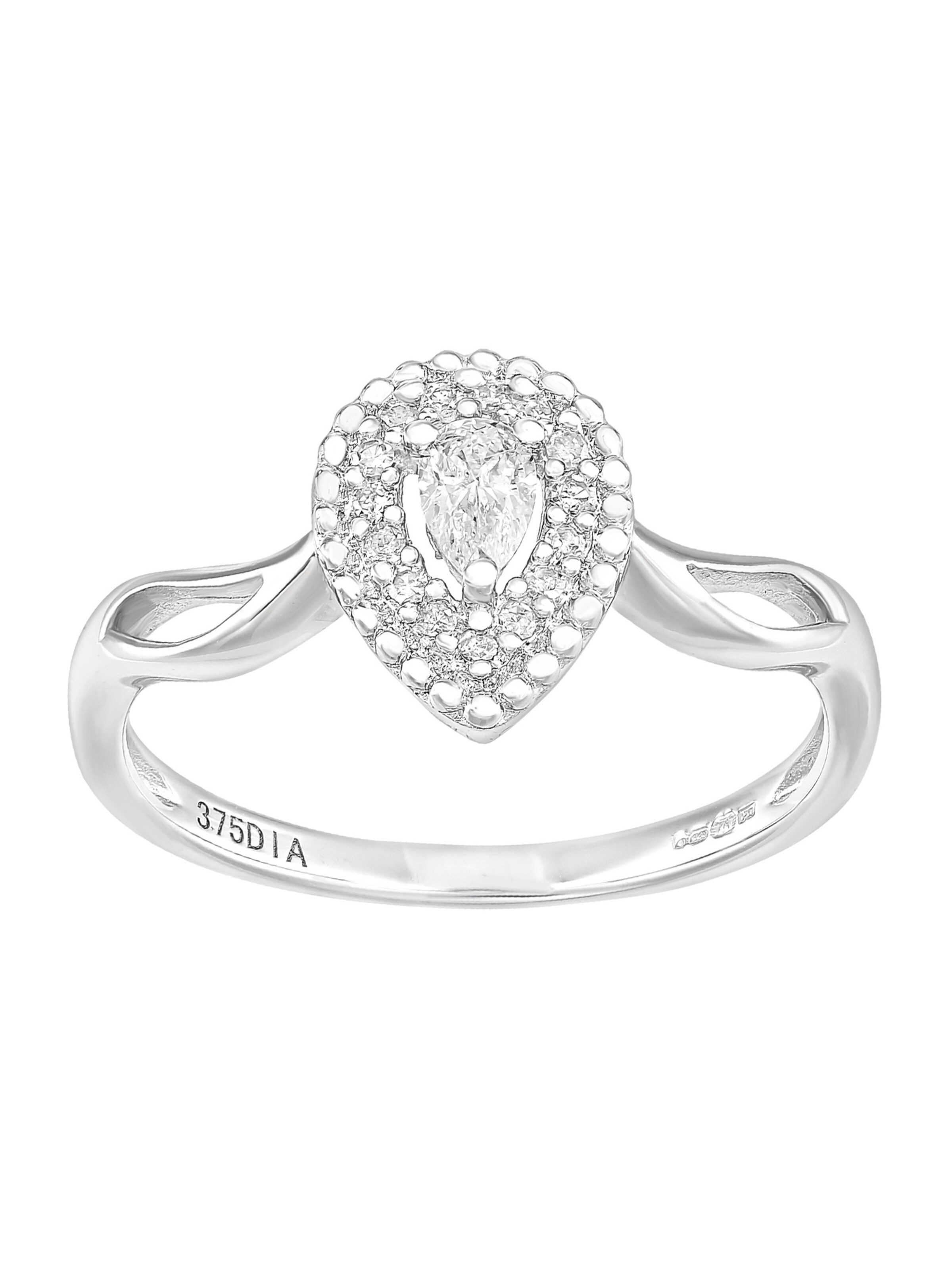 DIAMANT LETERNEL Ring‌‌‌‌‌‌‌‌‌ in Silber: Vorderseite