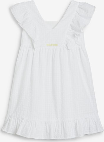 Robe TOMMY HILFIGER en blanc : devant