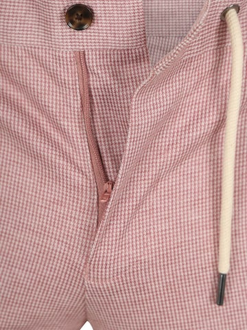 Suitable Slimfit Bügelfaltenhose in Rot