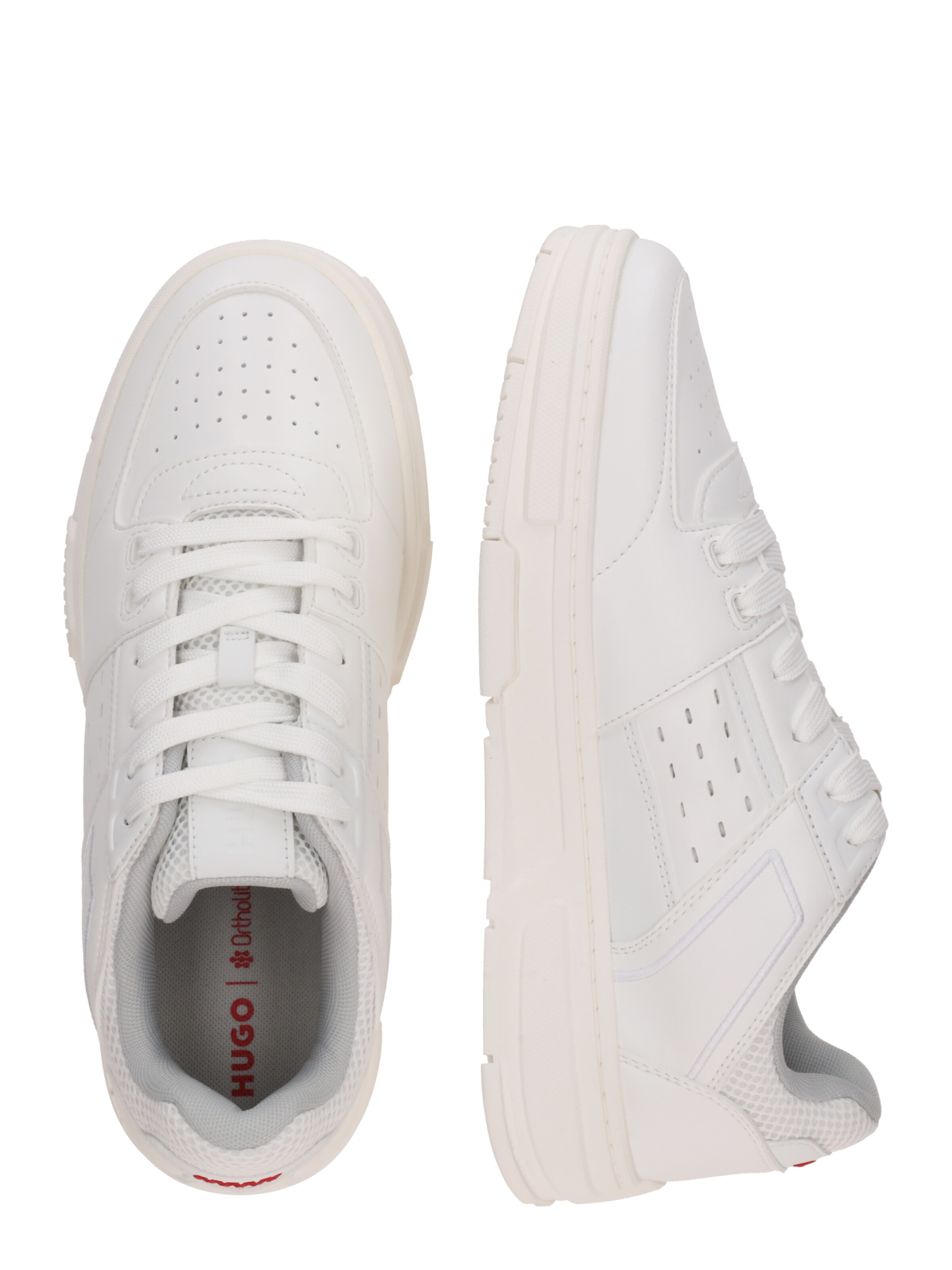 HUGO Σνίκερ χαμηλό 'Yarrow' σε λευκό