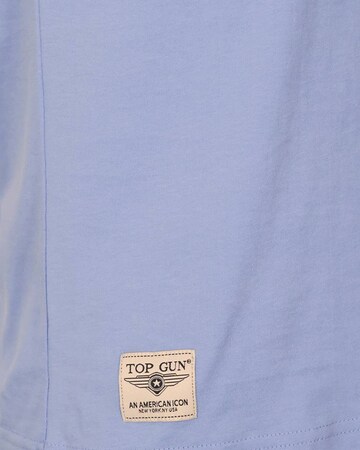 TOP GUN Shirt in Blau