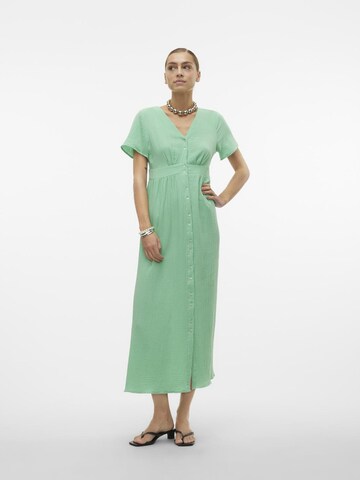 VERO MODA Jurk 'NATALI ' in Groen